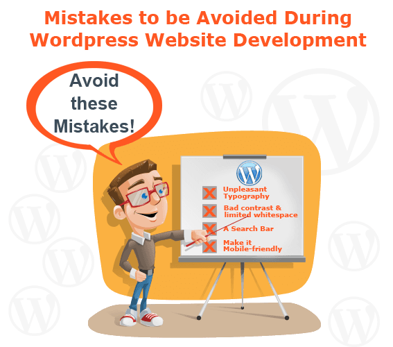 Avoid wordpress mistakes