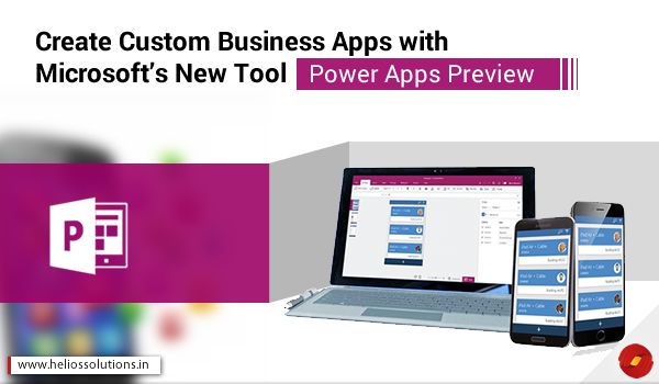 Custom Business Apps - Microsoft Power Apps