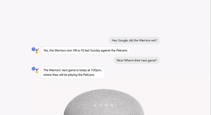 Google assistant continued conversation